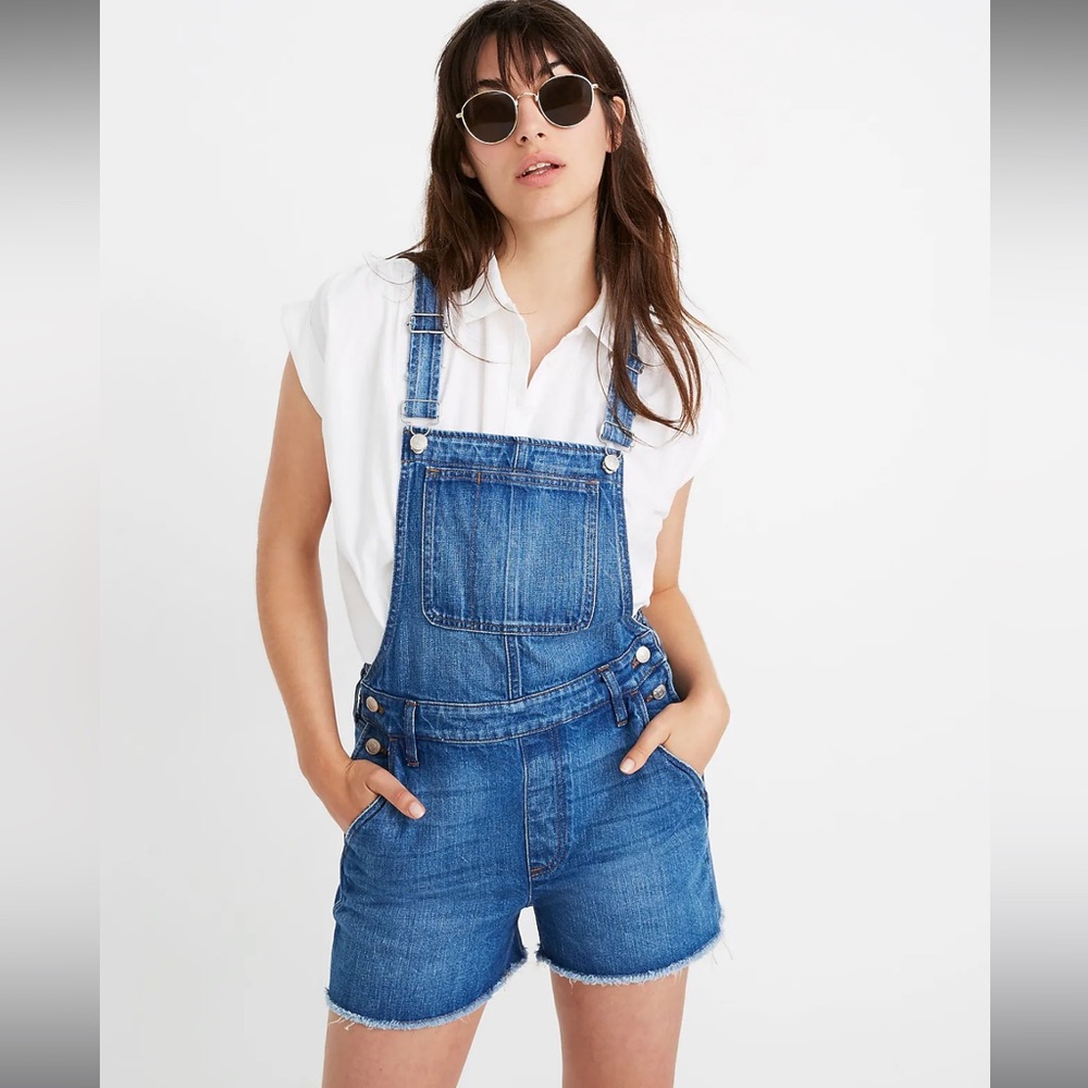 Madewell Short Overalls